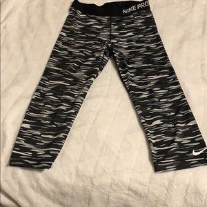 Nike pro running leggings medium